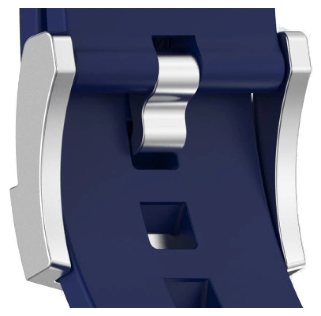 Змінний ремінець Audemars Piguet x Swatch Royal Pop: Navy Blue/Ice Blue