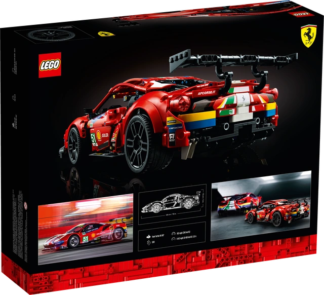 Конструктор LEGO Technic 42125 Ferrari 488 GTE AF Corse 51