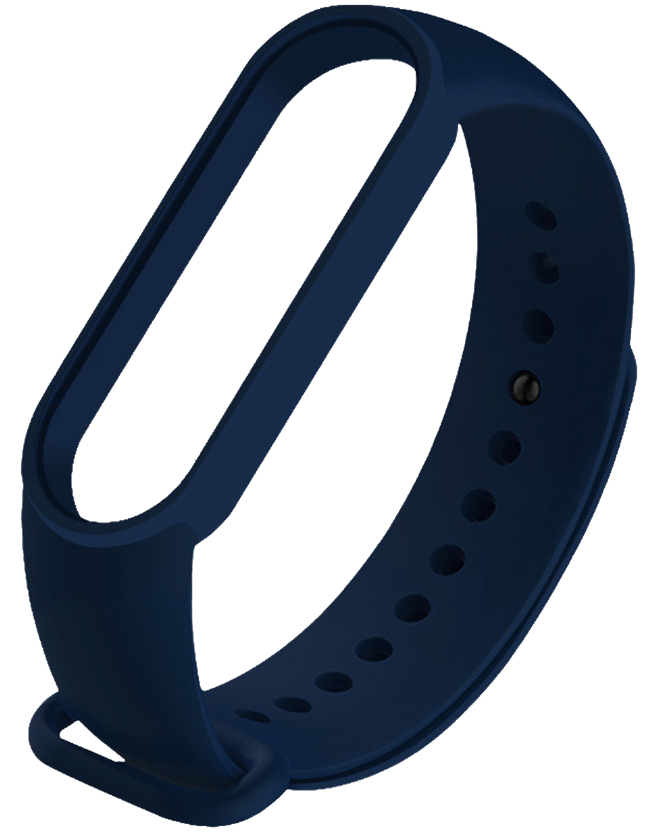 Змінний ремінець Xiaomi Mi Smart Band 5/6/7 Dark Blue