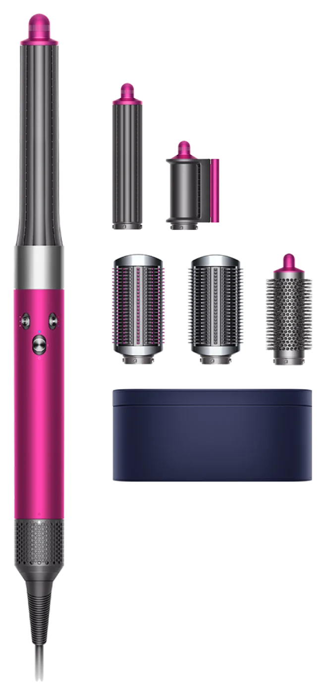 Стайлер для волосся Dyson Airwrap HS05 Complete Long Fuchsia/Nickel (395800-01)