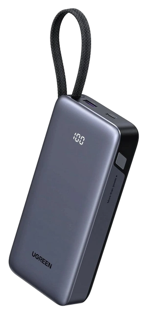 Зовнішній акумулятор Ugreen PB536 20000 мА·год 45 Вт (55988B) Grey