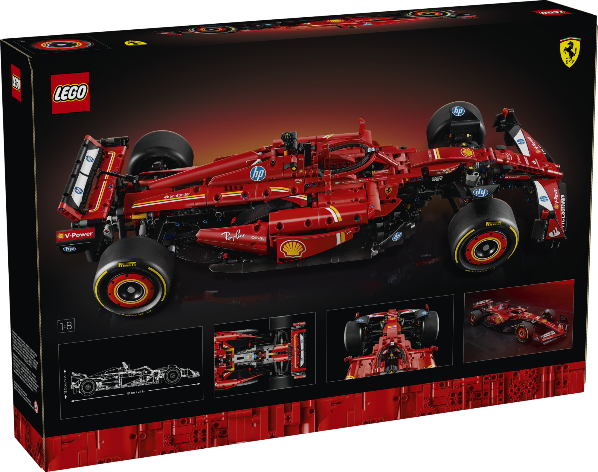 Конструктор LEGO Technic 42207 F1 Ferrari SF-24