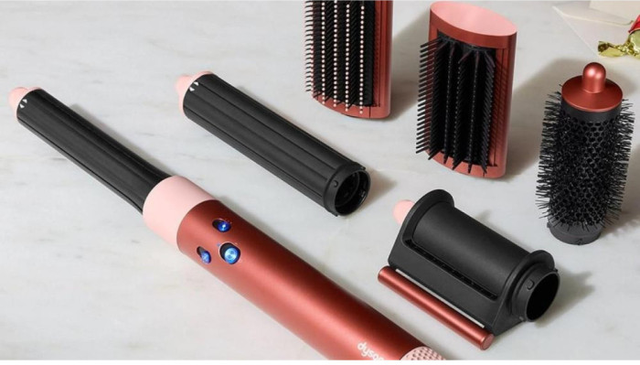 Стайлер для волосся Dyson Airwrap HS05 Complete Long Volumise Strawberry Bronze/Blush Pink (581840-01)