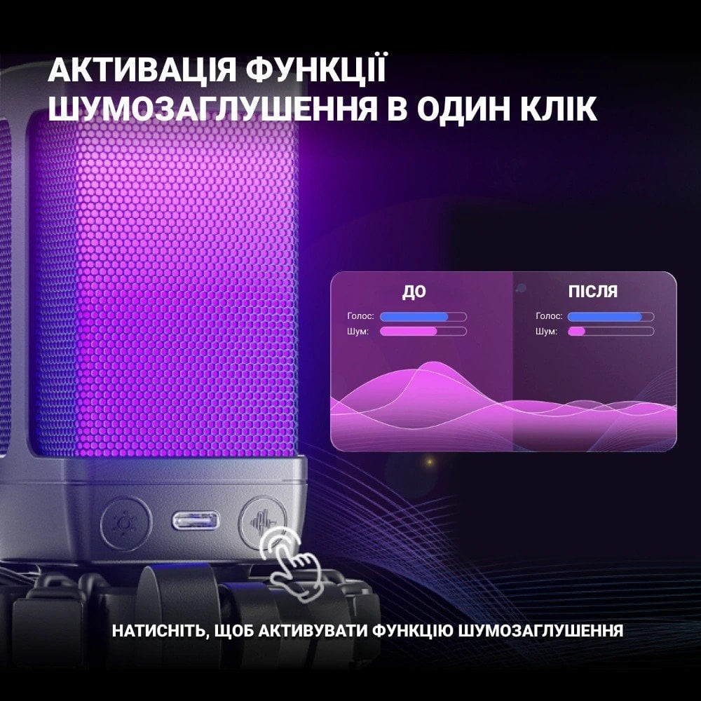 Мікрофон Fifine Q6T Black
