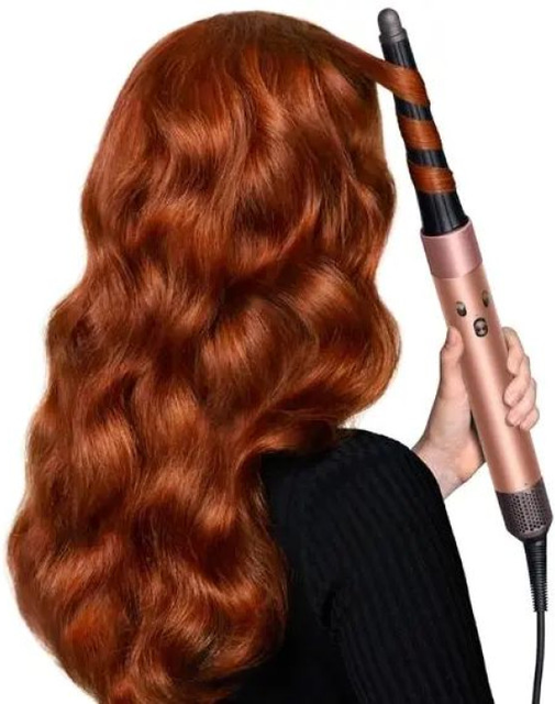 Стайлер для волосся Dyson Airwrap i.d. HS08 Straight+Wavy Amber Silk/Pink Champagne (123698-01)