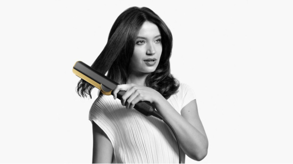 Випрямляч для волосся Dyson Airstrait HT01 Onyx Black/Gold (з кейсом) (534040-01)