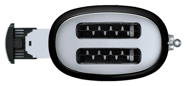 Тостер для кухні SMEG у чорному кольорі (Black)