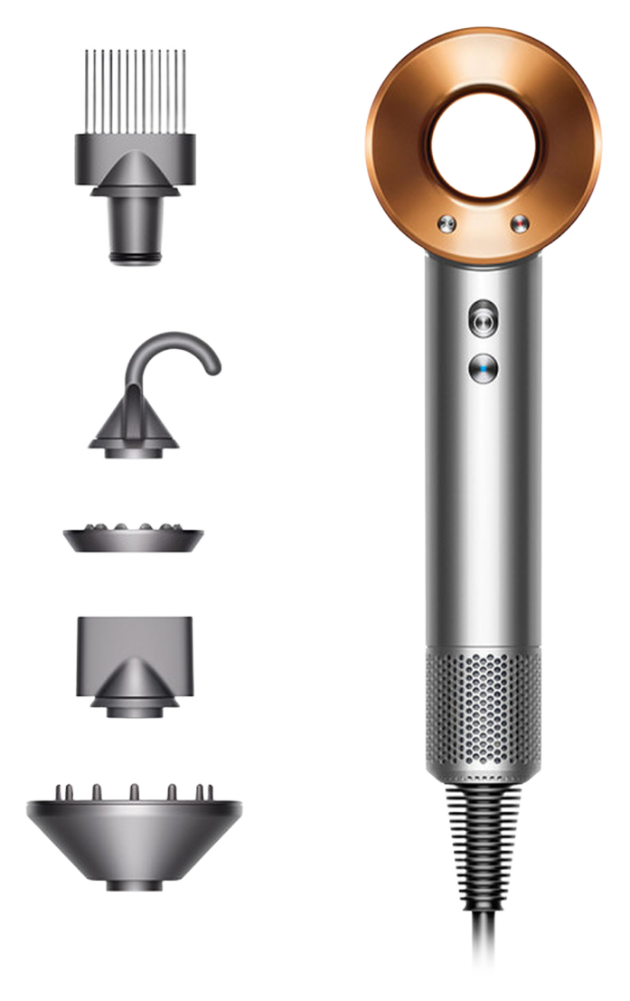 Фен для волосся Dyson Supersonic HD07 Nickel/Copper