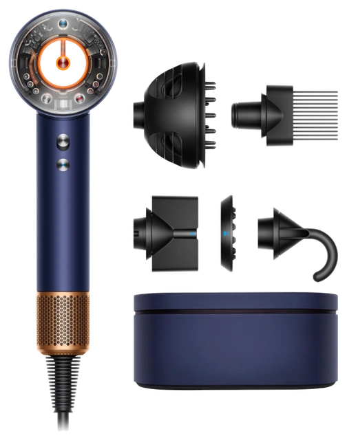Фен для волосся Dyson Supersonic HD16 Nural Prussian Blue/Rich Copper (з кейсом)