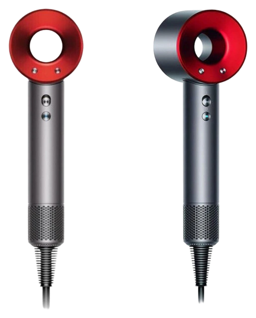Фен для волосся Dyson Supersonic HD08 Nickel/Red