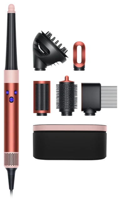 Стайлер для волосся Dyson Airwrap I.D. HS08 Complete Long Curly+Coily Strawberry Bronze/Blush Pink