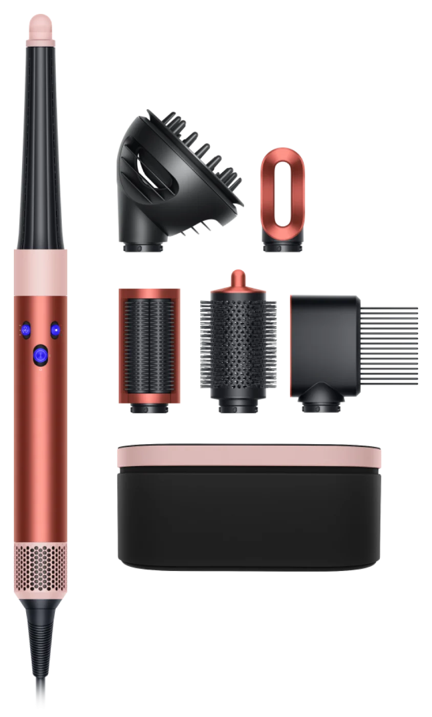 Стайлер для волосся Dyson Airwrap I.D. HS08 Complete Long Curly+Coily Strawberry Bronze/Blush Pink