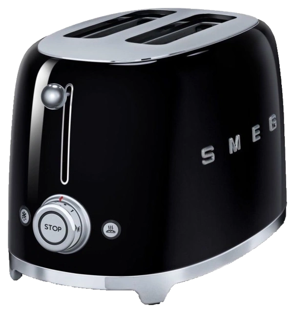 Тостер для кухні SMEG у чорному кольорі (Black)