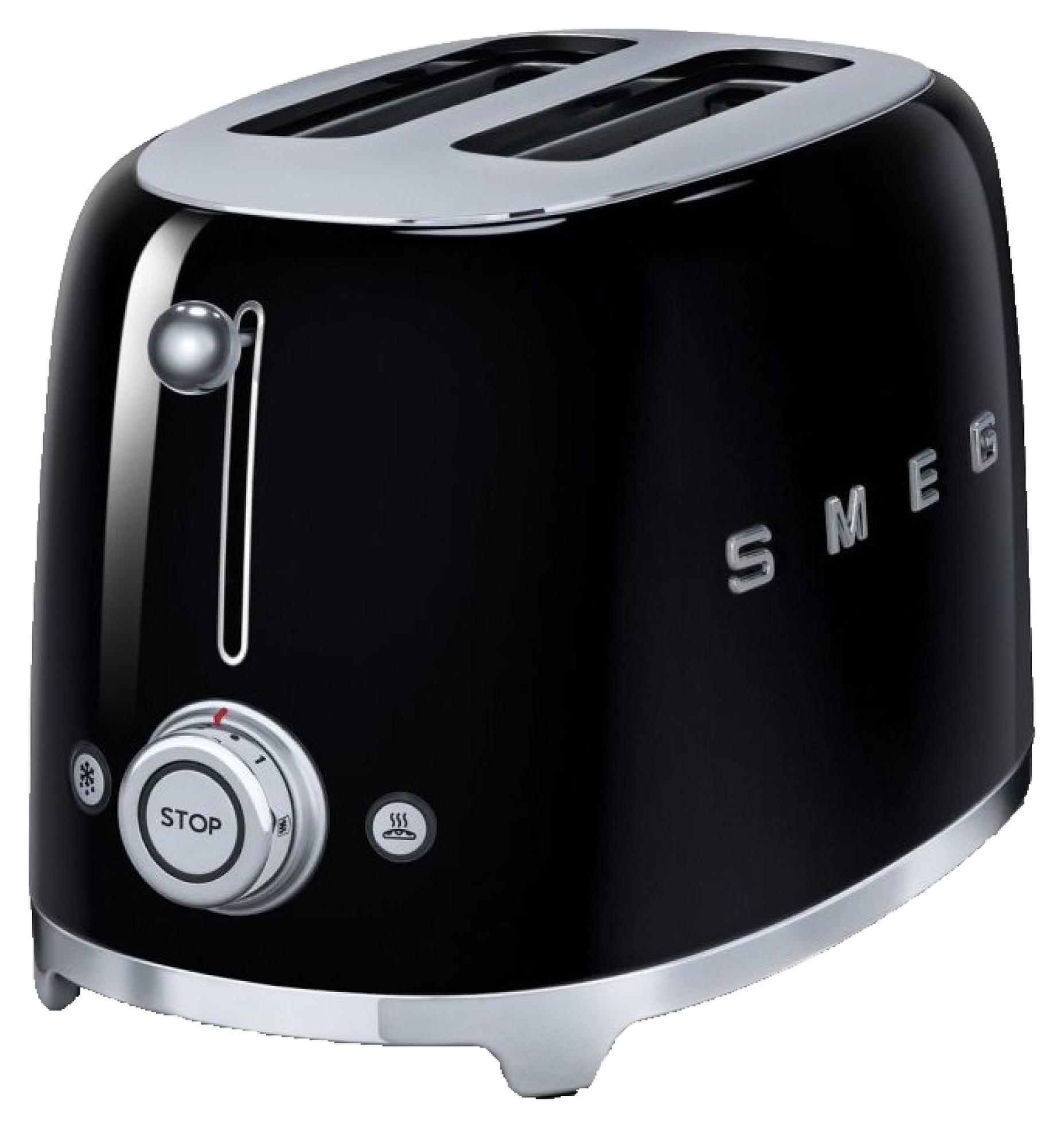 Тостер для кухні SMEG у чорному кольорі (Black)