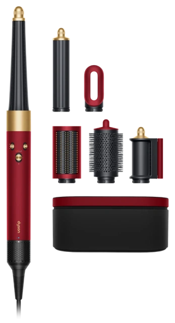 Стайлер для волосся Dyson Airwrap I.D. HS08 Complete Long Red Velvet/Gold
