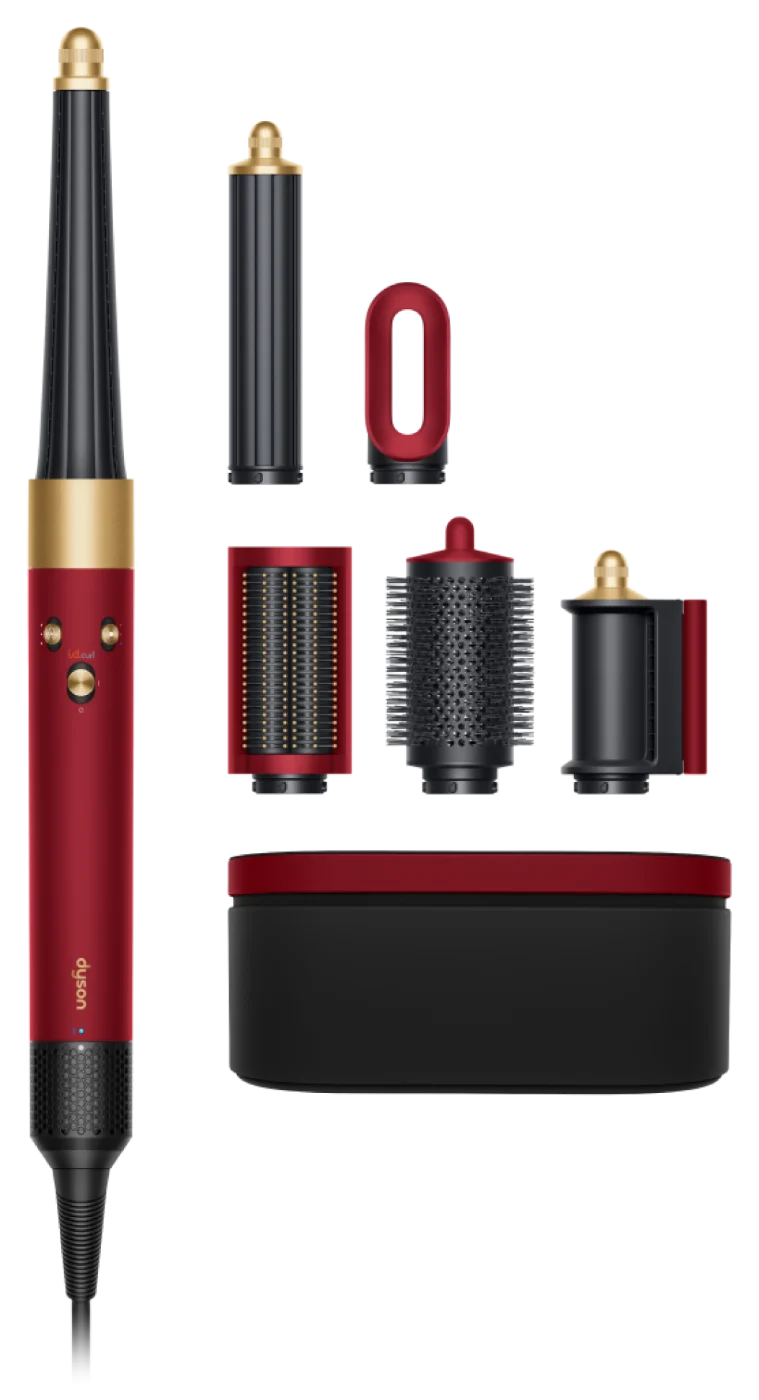 Стайлер для волосся Dyson Airwrap I.D. HS08 Complete Long Red Velvet/Gold
