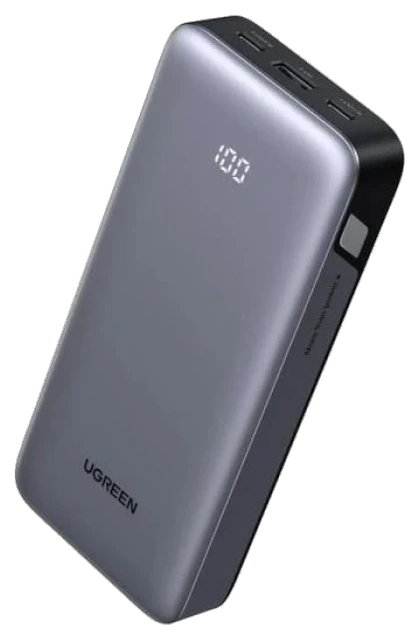 Зовнішній акумулятор Ugreen PB532 20000 мА·год 30 Вт (55989B), сірий