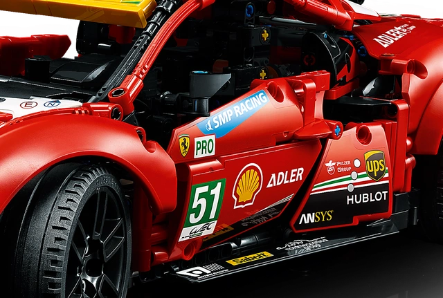 Конструктор LEGO Technic 42125 Ferrari 488 GTE AF Corse 51