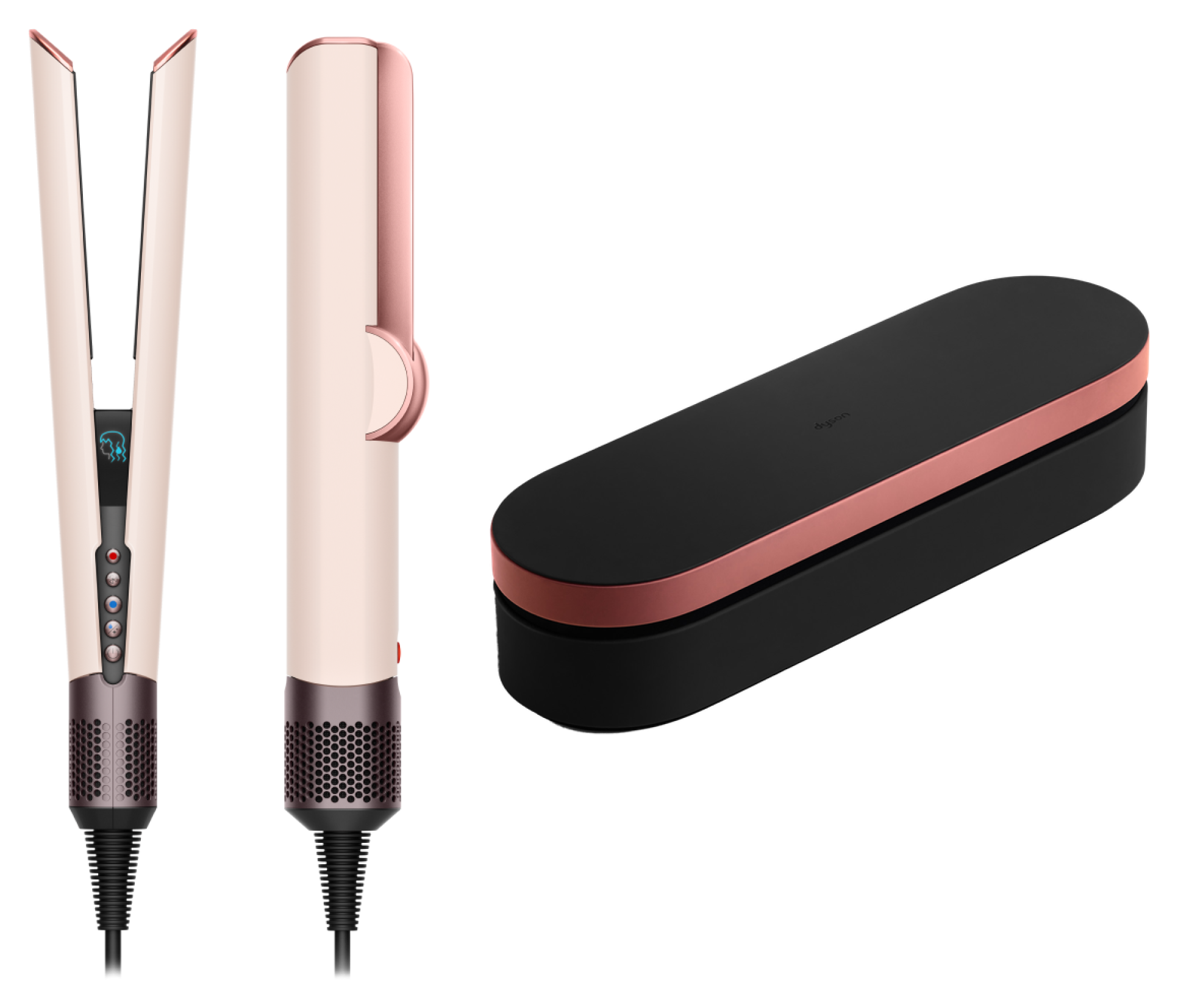 Випрямляч для волосся Dyson Airstrait HT01 Ceramic Pink/Rose Gold (з кейсом) (598960-01)