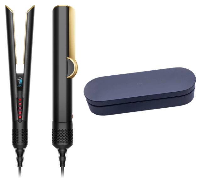 Випрямляч для волосся Dyson Airstrait HT01 Onyx Black/Gold (з кейсом) (534040-01)