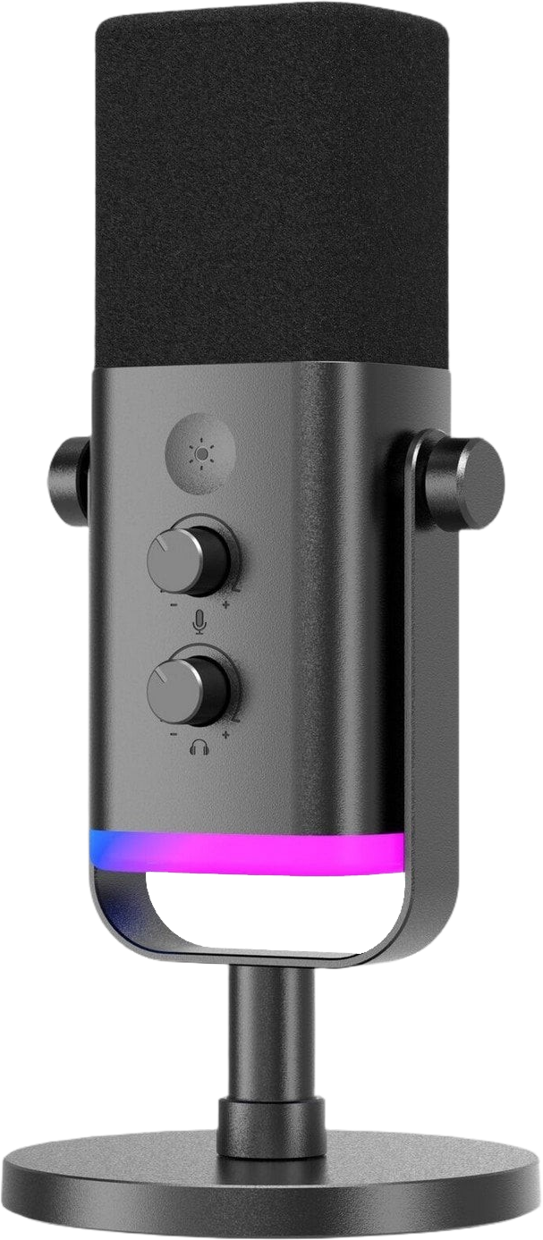 Мікрофон Fifine AmpliGame AM8 RGB (AM8) Black