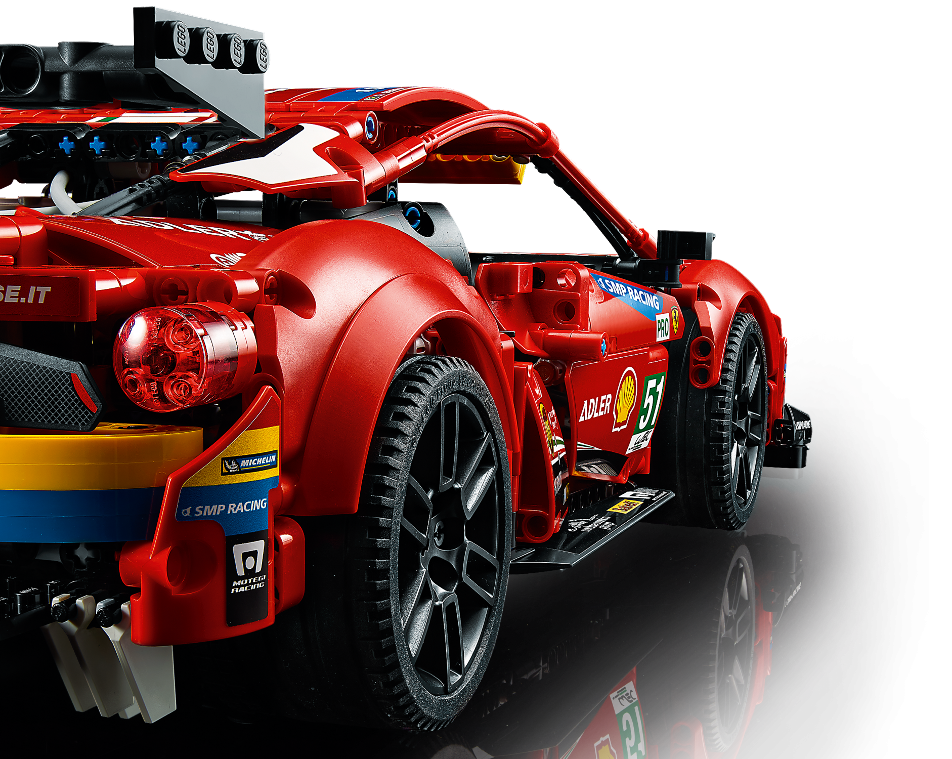 Конструктор LEGO Technic 42125 Ferrari 488 GTE AF Corse 51