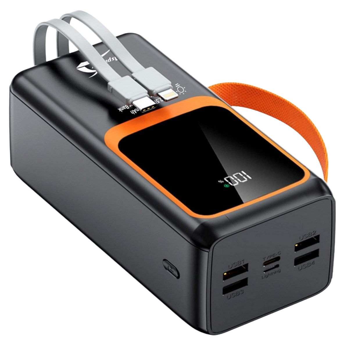 Зовнішній акумулятор Aspiring Light 50 50000 мА·год 22,5 Вт PB-L50 Black