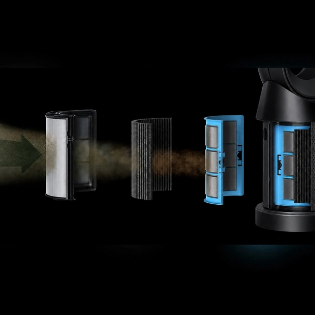 Очищувач повітря для дому Dyson Purifier Cool Formaldehyde TP09 Nox/Gold