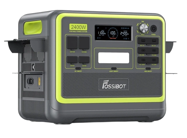 Зарядна станція Fossibot F2400 2400 Вт·2048 Вт·год Black/Green