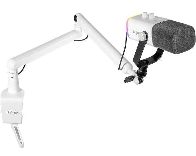 Мікрофон Fifine TAM8 White