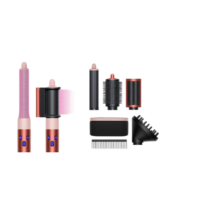 Стайлер для волосся Dyson Airwrap HS05 Complete Long Volumise Strawberry Bronze/Blush Pink (581840-01)