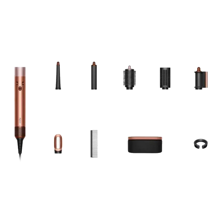 Стайлер для волосся Dyson Airwrap i.d. HS08 Straight+Wavy Amber Silk/Pink Champagne (123698-01)