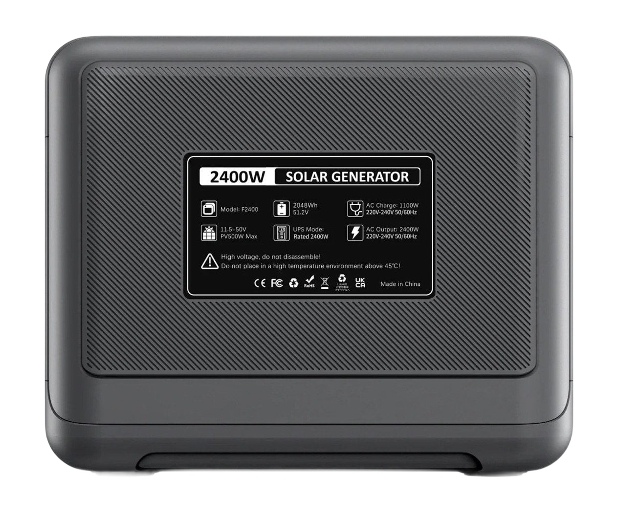 Зарядна станція Fossibot F2400 2400 Вт·2048 Вт·год Black/Green