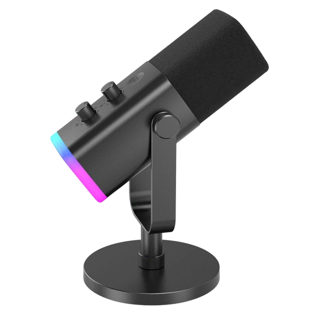 Мікрофон Fifine AmpliGame AM8 RGB (AM8) Black