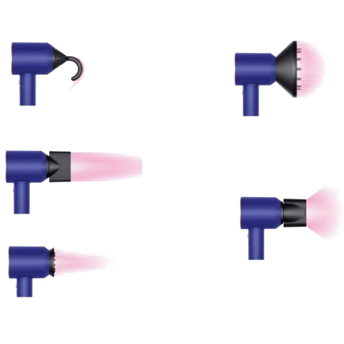 Фен для волосся Dyson Supersonic HD08 Vinca Blue/Rose (Limited Edition)