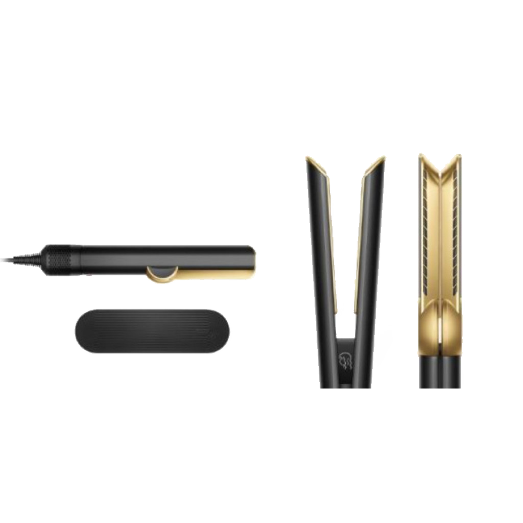 Випрямляч для волосся Dyson Airstrait HT01 Onyx Black/Gold (з кейсом) (534040-01)