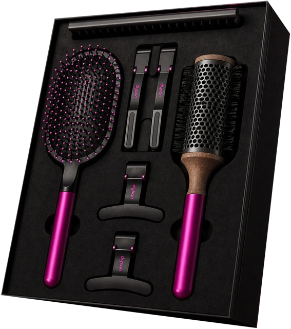 Набір Dyson Styling Gift Set Fuchsia V2, подарунковий